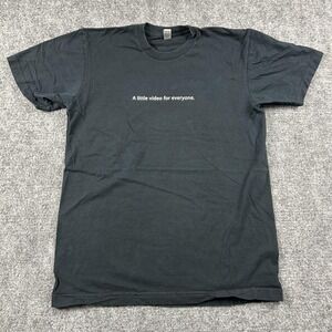 Apple Employee Shirt Mens Medium Black IPod Nano A Little Video Tee